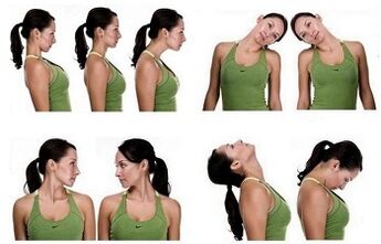 Medical exercise for cervical osteochondrosis