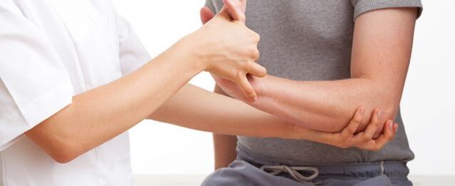 Reducing the amplitude of movement for arthrosis